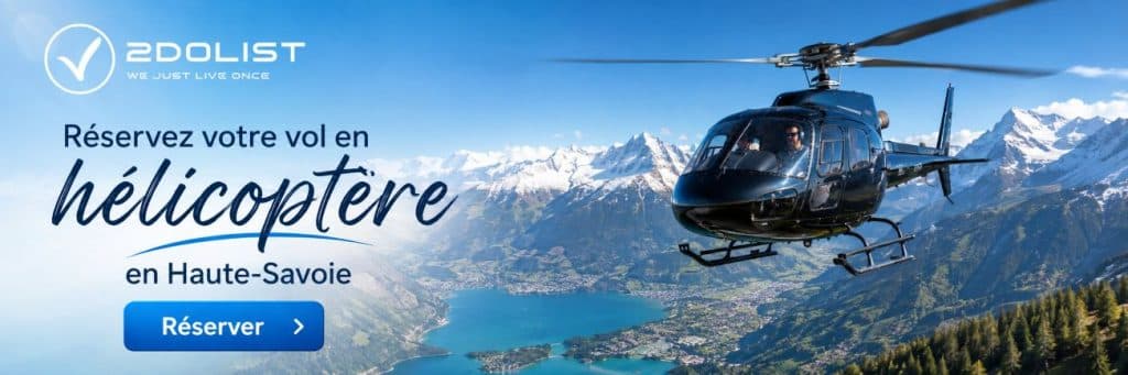Vol en hélicoptère en Haute-Savoie : Annecy, Chamonix et le Mont-Blanc